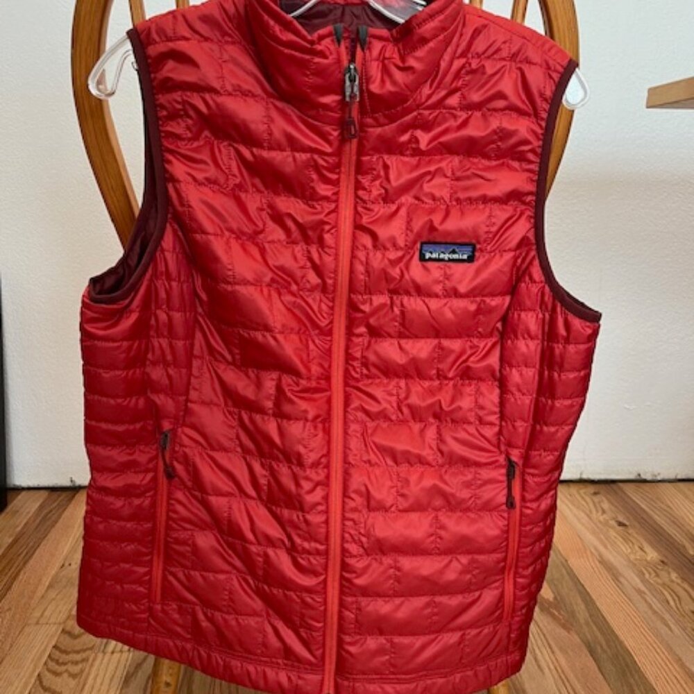 Red Patagonia Nano Vest, Size L
